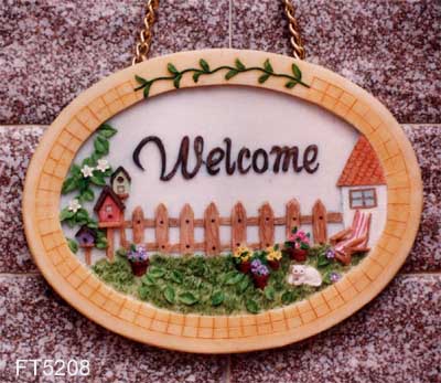 Resin Plaques for Outdoor/Garden Decor | Sales@Prosperity-Crafts.com or Whatsapp: +86-18965155752