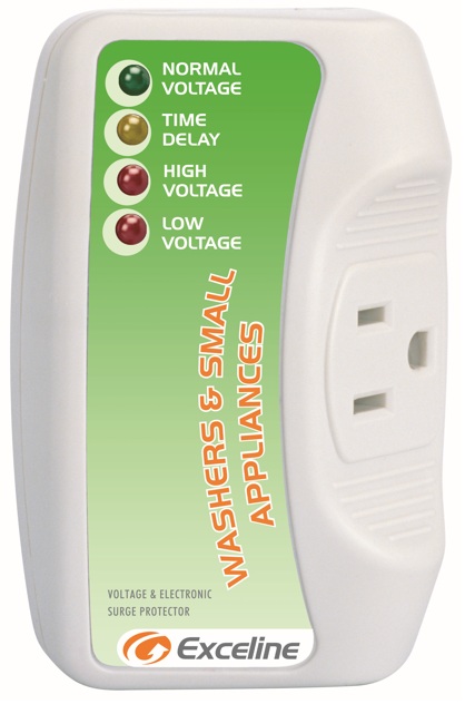 Electronic Surge Protector for Front and Top Load Washers, Gas Dryers, LED, LCD and Plasma Tv's