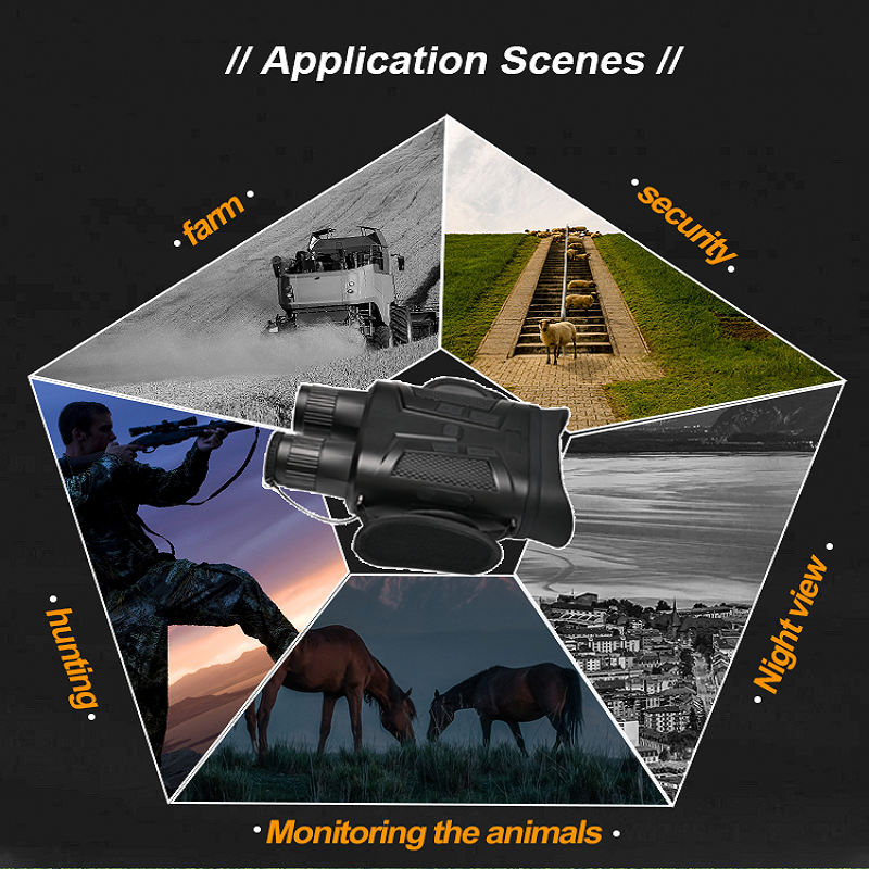 Wildlife Tracking: NV800S Puts Animals in Your Sights, Even in Blackout Conditions