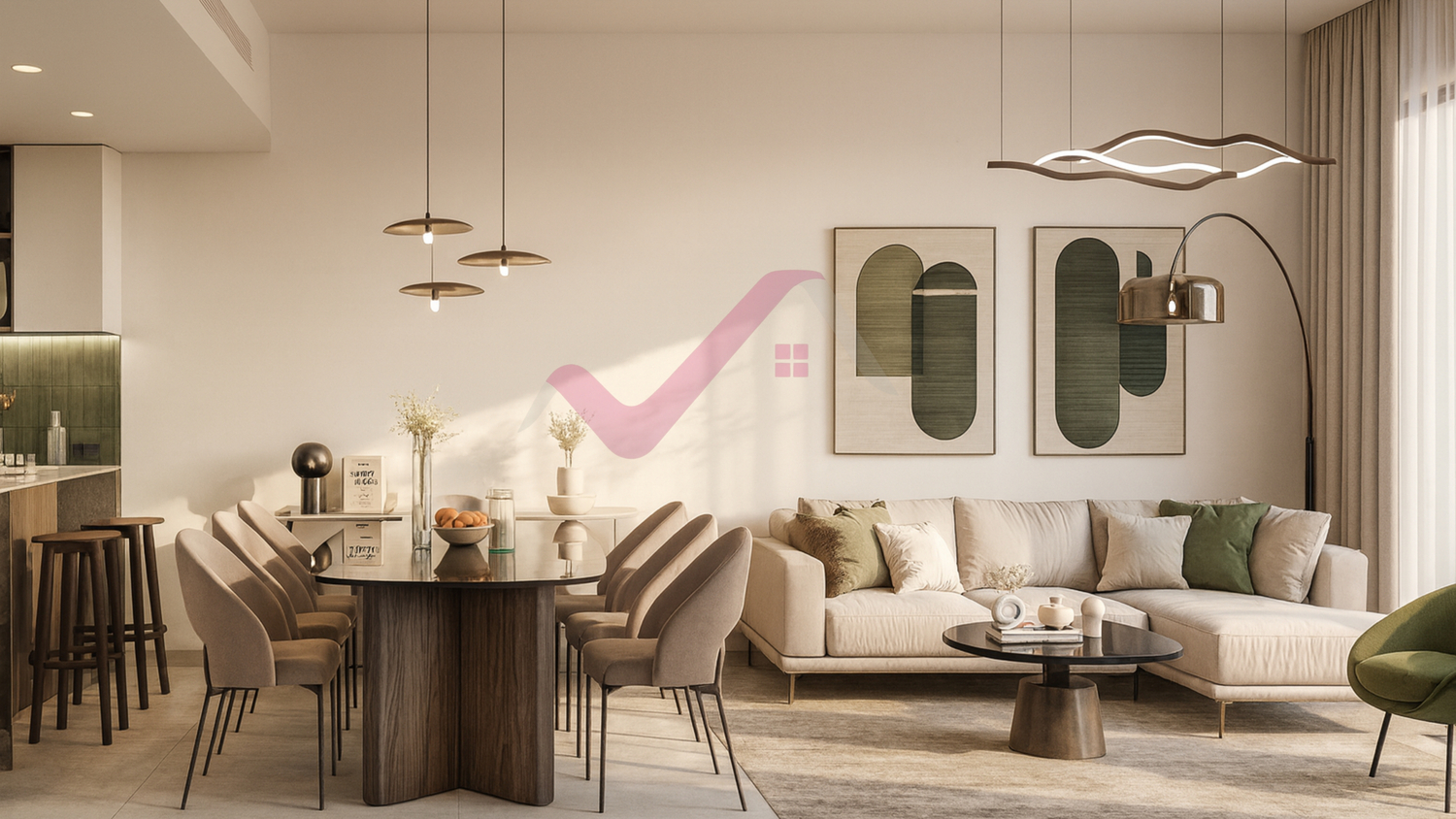 Spacious 1BR | Verdes Mint by Aldar ,Dubai