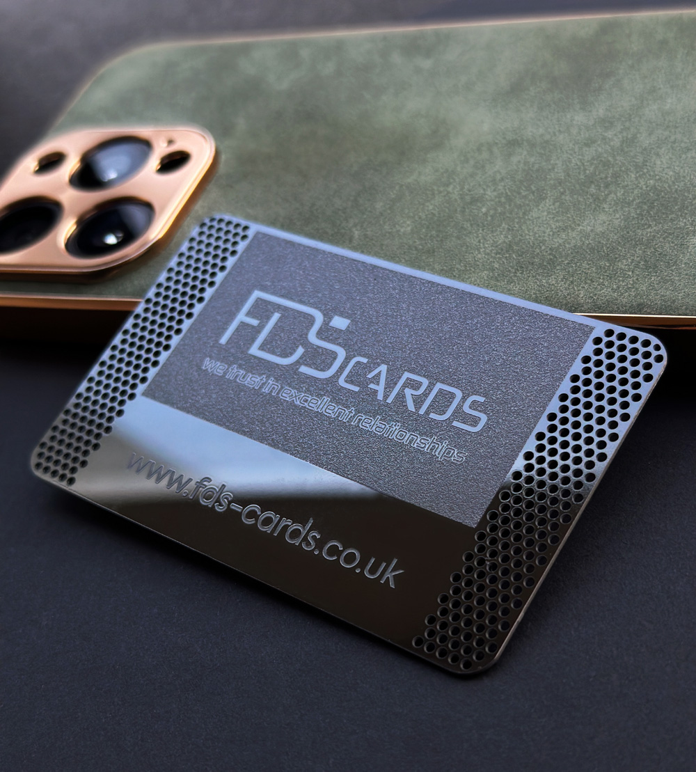 Luxury Metal NFC Business Cards