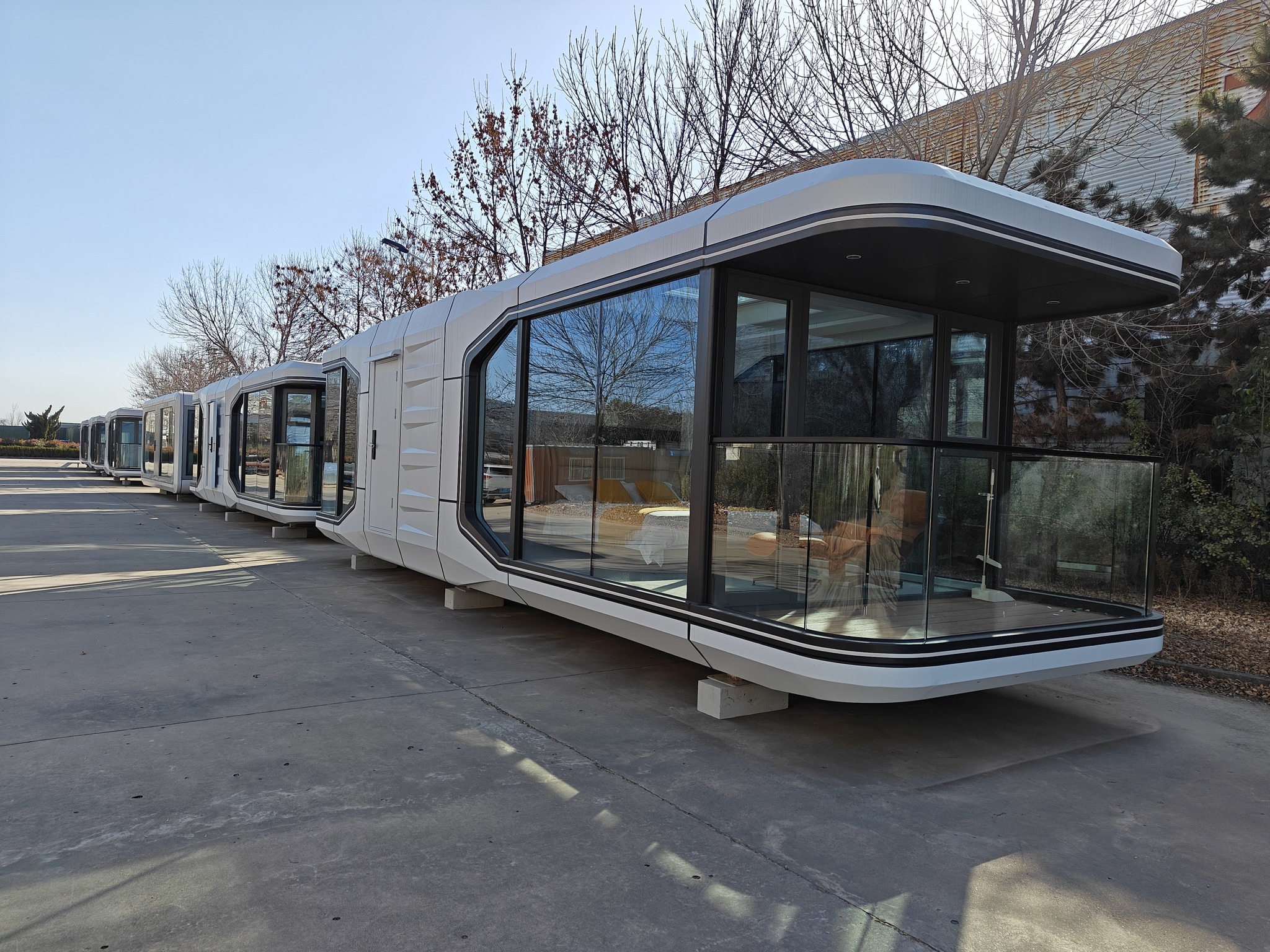 E7 Space Capsule for Sale. Capsule House E7 Model Supplier - Premium Prefab Solutions