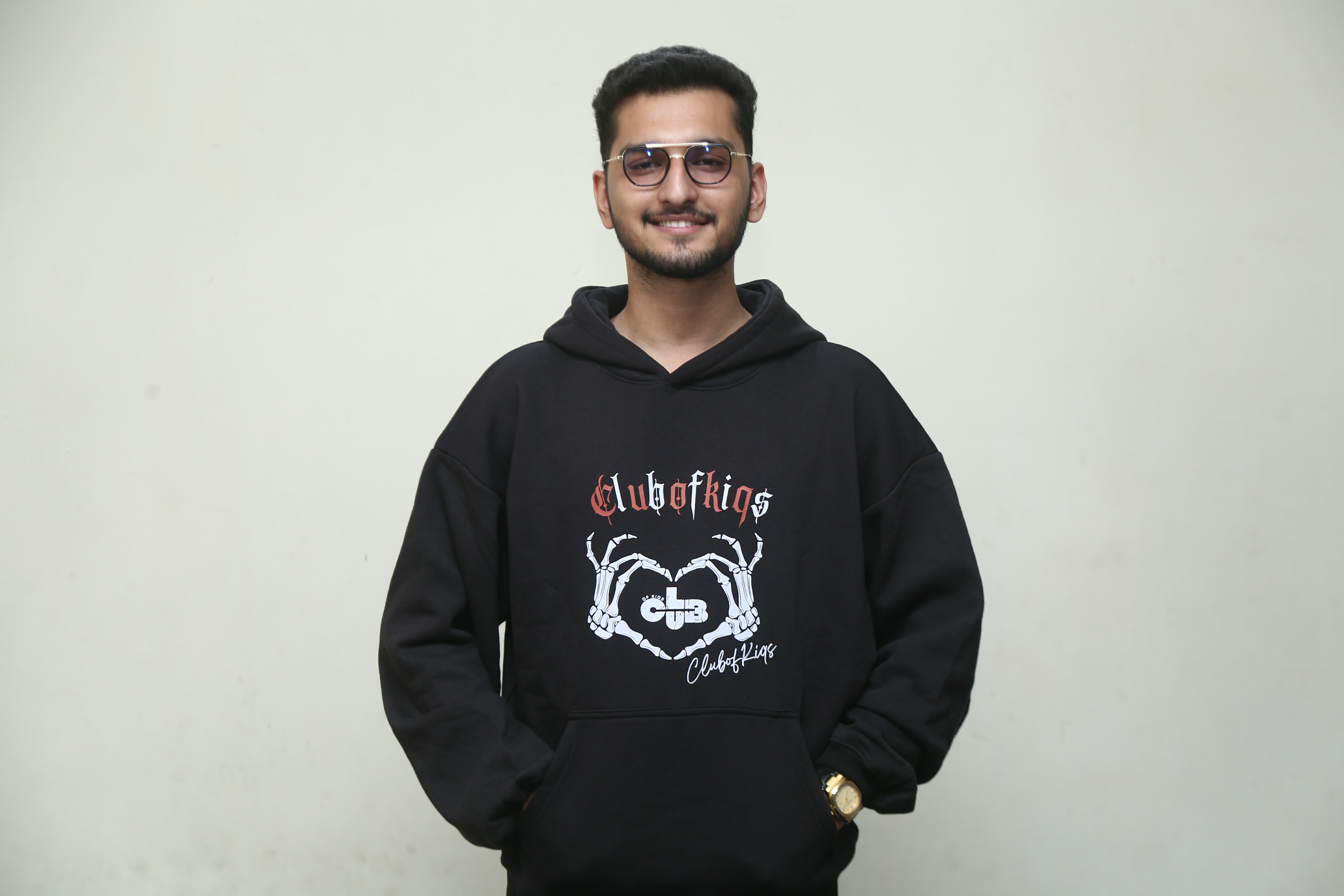 Oversized Skeleton Heart Hoodie