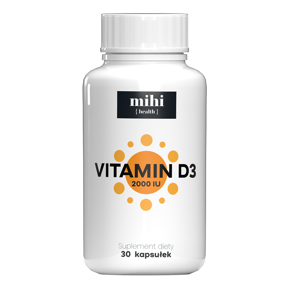 Witamina D3 2000 - Olej z ryb morskich