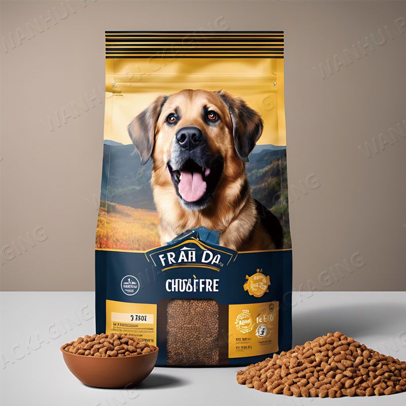 Wholesale custom uv effect dog food bags