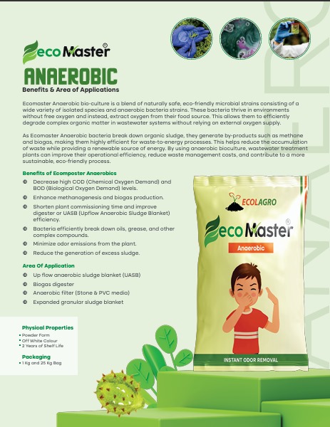 Ecomaster Anaerobic Bioculture