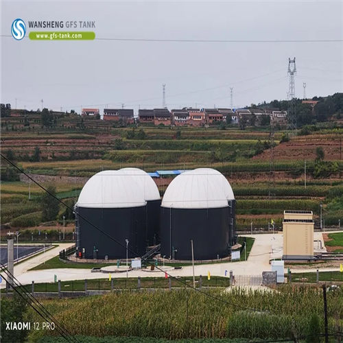 Glass Lined Steel Continuous Stirred Tank Reactors (CSTRs) for Industrial Biogas Plants