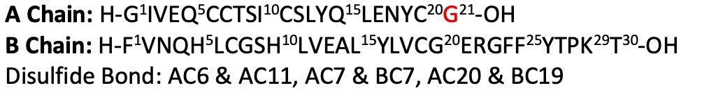 Insulin Glargine Metabolite M1