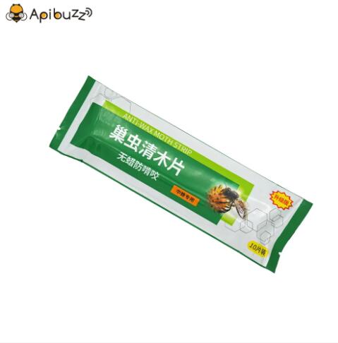 APIBUZZ Hive Wax Moth Treatment Wooden Strips | 10-Unit Pack