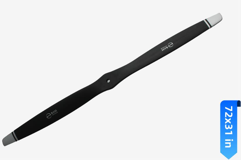 72x31 Carbon Fiber Integrated 72 inch big Propeller for manned aircraft