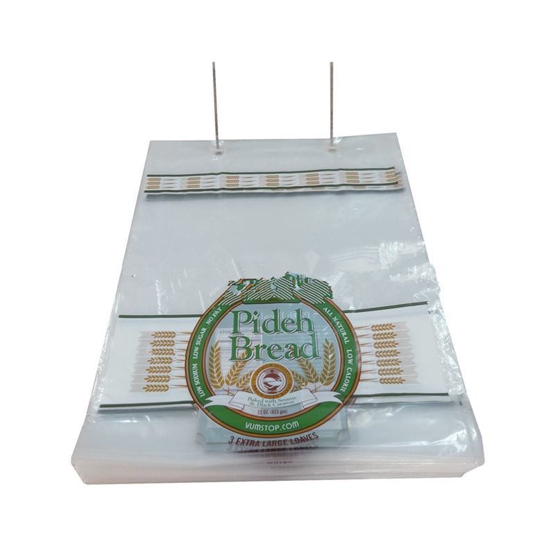 Plastic wicket ice wicketted bread bag automatic packaging poly bag manufacturer