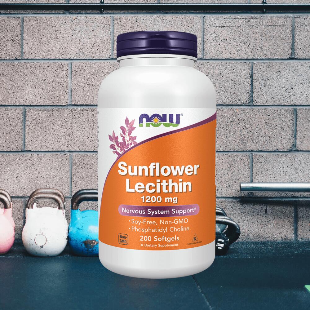 NOW Sunflower Lecithin - Lecytyna Słonecznikowa