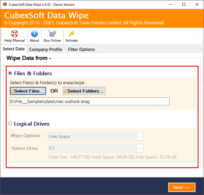 CubexSoft Data Erasure Tool for Permanent Data Destruction in 2025