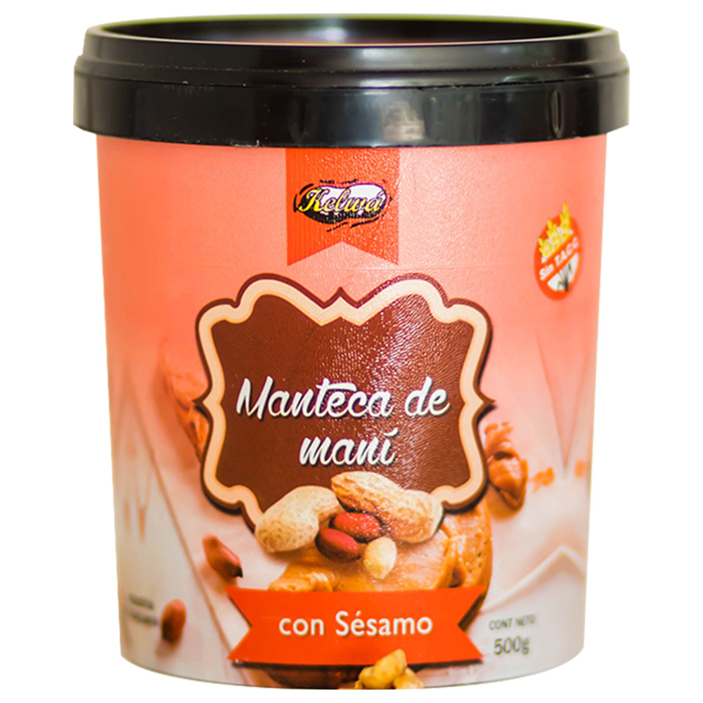 Peanut Butter con Sésamo 500g