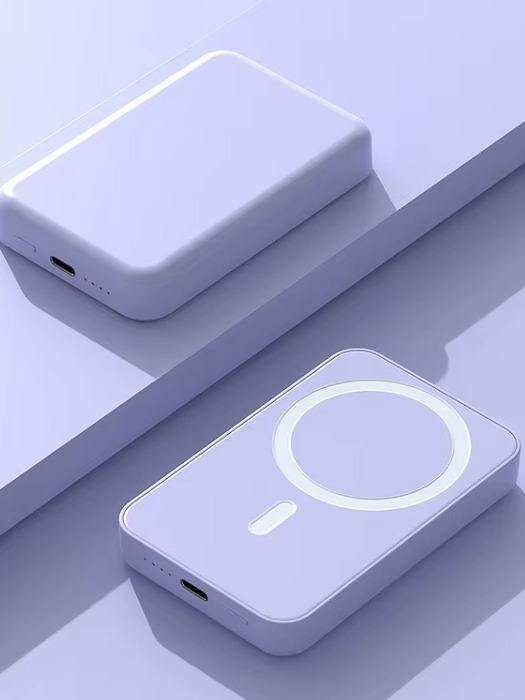 5000mAh 10000mAh Magnetic Power Bank 15W 20W Fast Charging Wireless Battery Package for Apple iPhone Android Phones Wholesale Factory