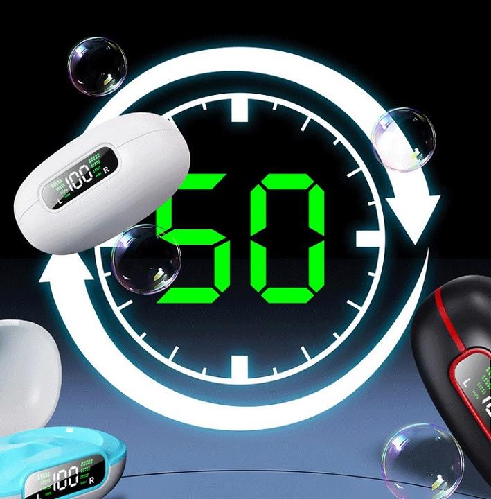 5.3 Bone Sensing Wireless Sports Earphones ENC Noise Cancelling TWS OWS Earphones For Huawei Ear Clip-on Bluetooth Earphone Factory Authorized Wholesale