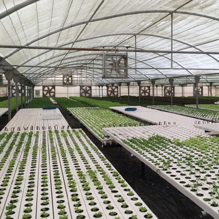 Irrigation&hydroponics equipment Water Saving Vertical Gardening System Hydroponics pvc Nft Channel China Factory Supply