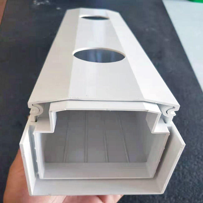 Wholesale letter growing hydroponic equipment PVC growth tube 10x5cm plastic tube 4x2 inch PVC NFT channel hydroponic culture China Wholesale Factory Outlet
