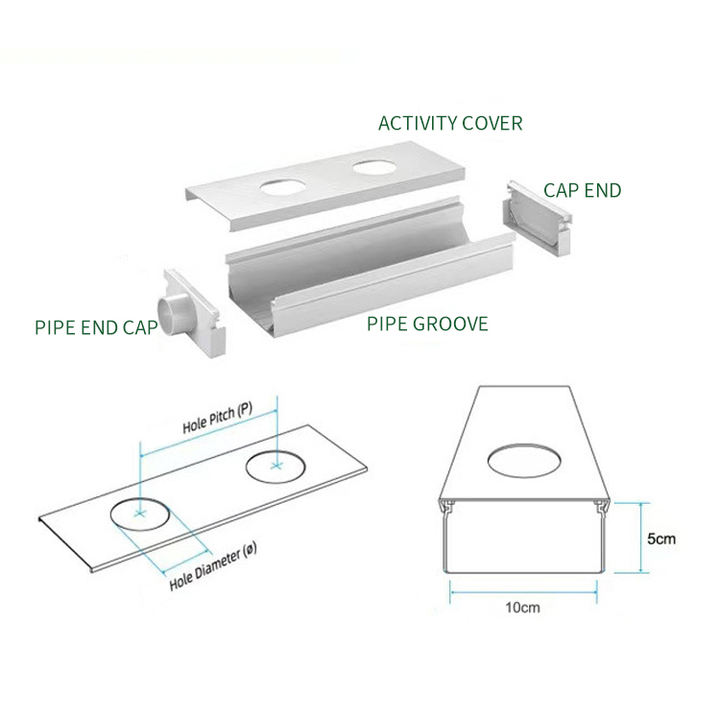 cultivation planting lettuce Horizontal Type Greenhouse Hydroponic System PVC NFT Channel for Planting leafy vegetables