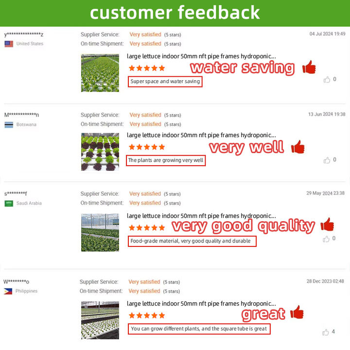 Hydroponic module cup hydroponic fodder trays agriculture greenhouse hydroponic tube for planting vegetable Industrial Exporter