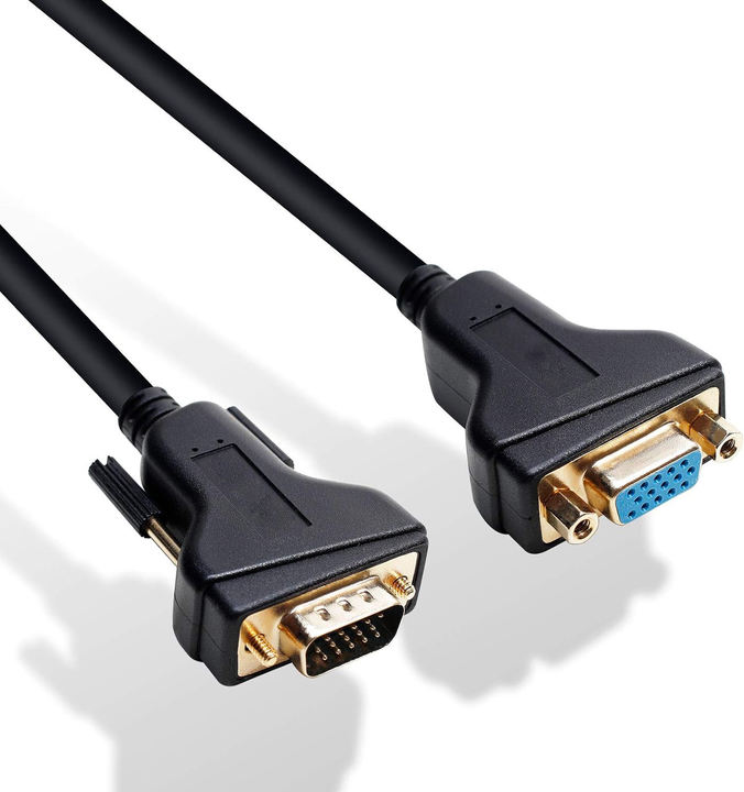 Customize VGA Extension Cable VGA Male to Female Cable 1.8 Meter Product Manufacturing Excellence