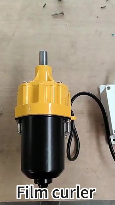 Electric film roller greenhouse vent fan 24V100W intelligent electric film roller waterproof fully automatic Manufacturing Industry