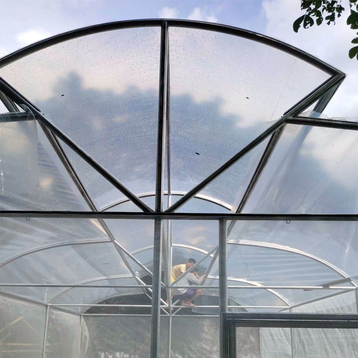 50m square thermal blanket polyethylene greenhouse film mushroom production  onion nigeria vegetable greenhouses