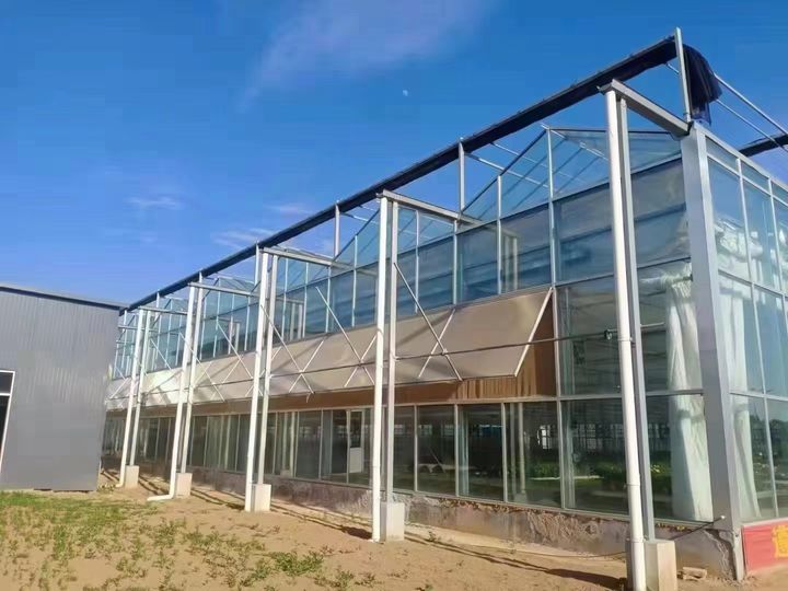 Greenhouse kyard Photovoltaic Solar Glass Greenhouses Garden Green House Outdoor Rainproof Plant Cover