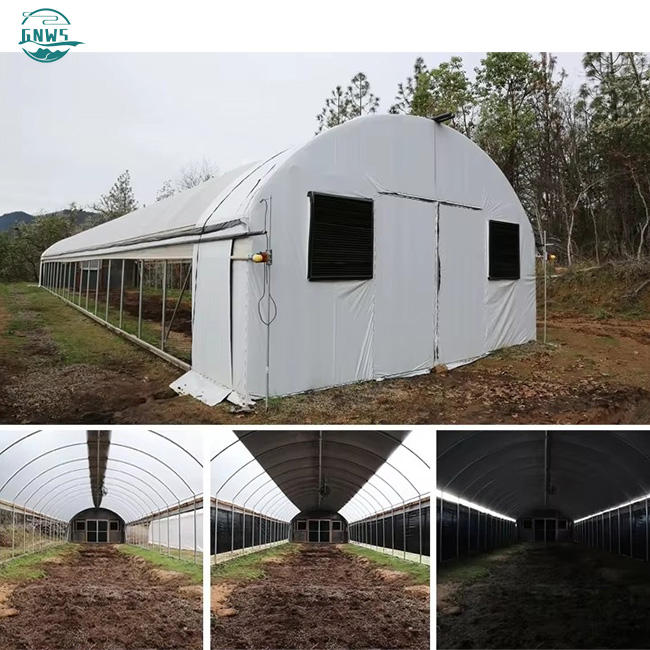 Polycarbonate Greenhouses for Sale Light deprivation greenhouse Pe Polycarbonate Greenhouses