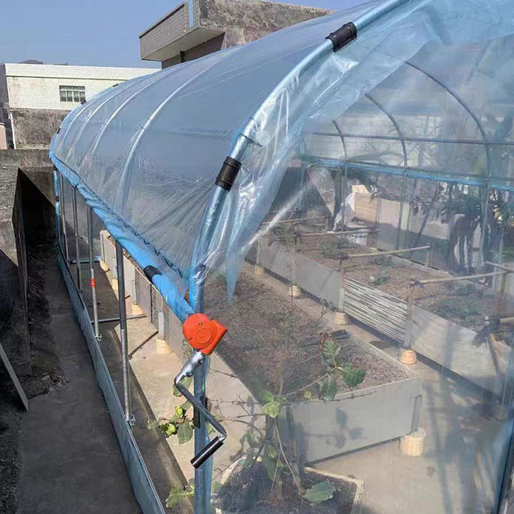 Super Arch Gutter Connect Greenhouse Low Cost Single Span Film Greenhouse For Strawberry And Tomato China Manufacturing Distributor