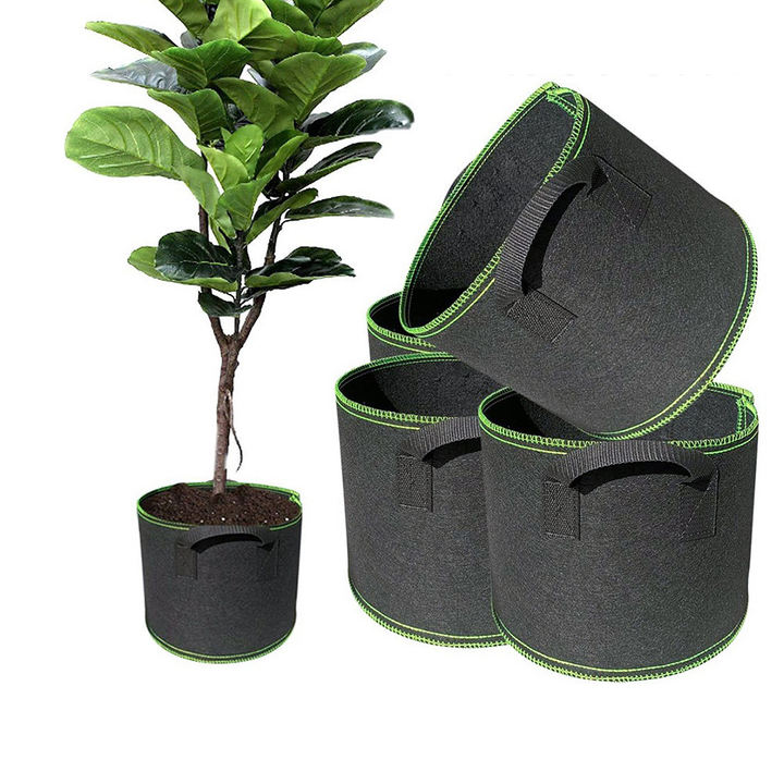 cocopeat Planting non-woven bags Garden planting gallon bucket Vegetable mango felt potato growth bag fororganic flower mushroom