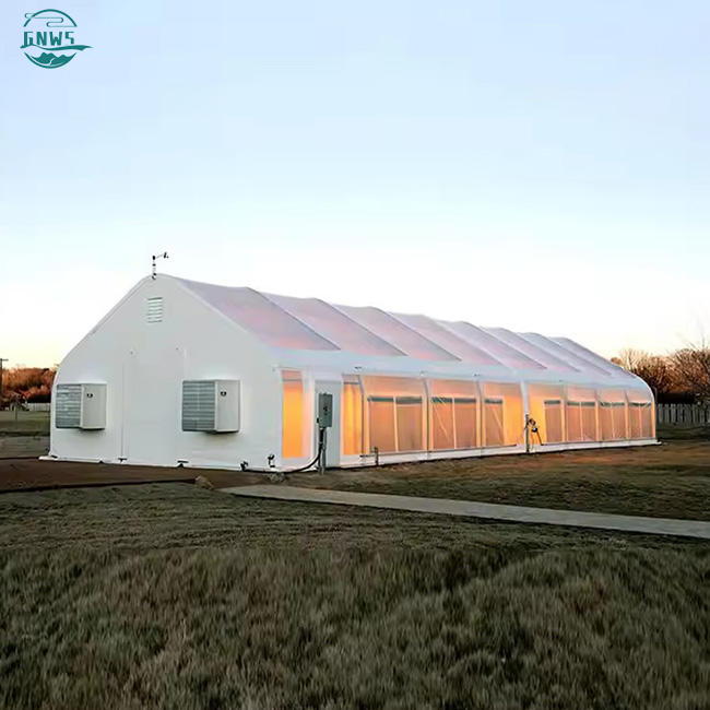 High tunnel agriculture polycarbonate Mushroom greenhouse frame plastic film multi-span greenhouse for sale Factory Wholesale Factory