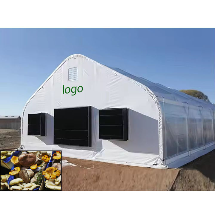 Serre agricole medicinal plants mushroom 100% Light Deprivation System poly tunnel Blackout Plastic smart Greenhouse High-Volume Manufacturing Trade