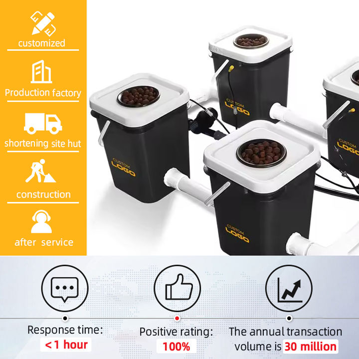 From China Vertical Irrigation Hydroponic equipment Trays Dutch Bucket Grow Agricultural Container Hydroponics System Mass Market Wholesale Customization