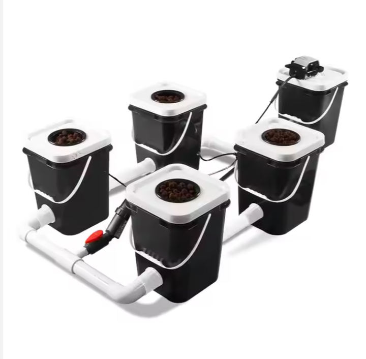 Popular 30 Pcs Single Hole 11 Liter  Dwc Rdwc Deep Water Culture Hydroponic System  Hydroponic Growing System