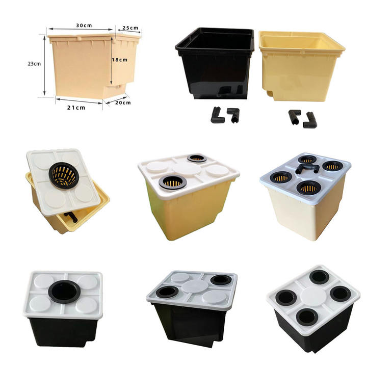 Sale Tomato Plant Pot Automation Nutrient Solution Dwc Dutch Pot Bato Bucket Barrel Dutch Vertical Hydroponics System Mass Wholesale
