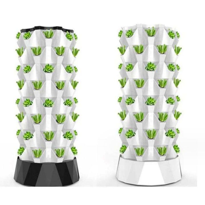 Hot Sale Agricultural Home Garden Indoor Vertical Farming 6 8 10 Layer Hydroponic Aeroponic Pineapple Growing Tower With Pump