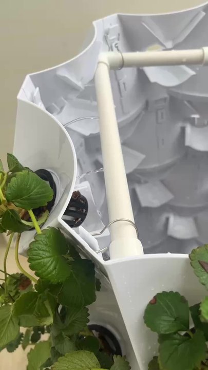 Indoor Plant Water Cycle Garden Environmental Growing Systems Pvc Gully System Vertical Hydroponic Pineapple Hydroponic Tower Factory Pricing Export