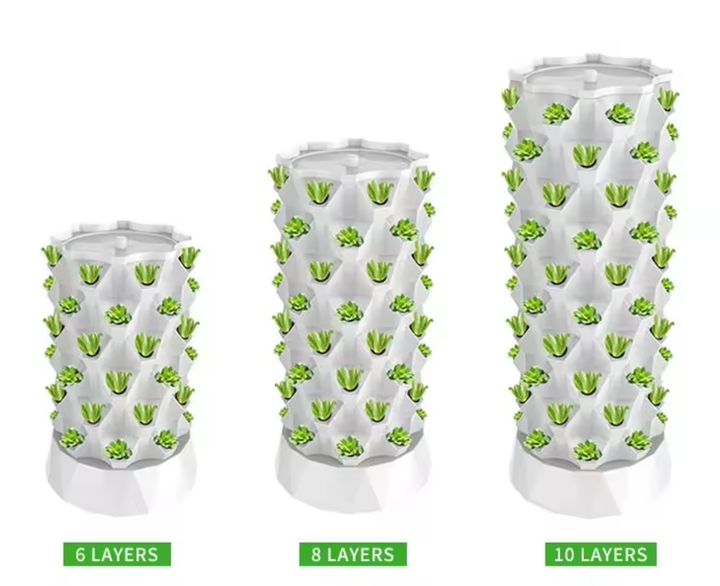 Vertical Hydroponic Pineapple Aeroponic TowerFarming Smart Hydroponics Vertical Garden Grow Kit Pineapple Tower Outdoor Discounted Bulk Pricing