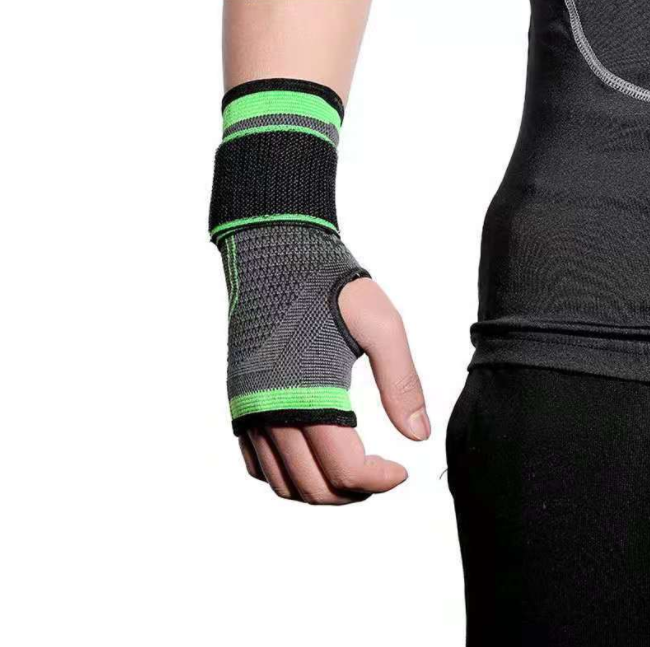 1PC 3d Pressurized Elastic Wrist Bandage Support Strap Wraps Hand Palm Support Wristbands Support Wrist Compression Wrist Pad