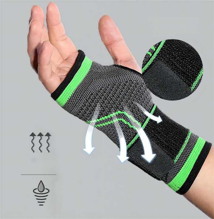 1PC 3d Pressurized Elastic Wrist Bandage Support Strap Wraps Hand Palm Support Wristbands Support Wrist Compression Wrist Pad