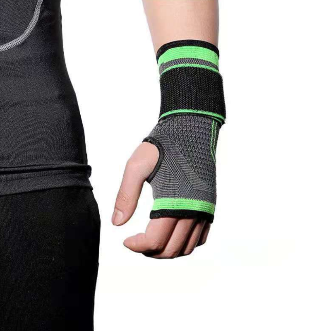 1PC 3d Pressurized Elastic Wrist Bandage Support Strap Wraps Hand Palm Support Wristbands Support Wrist Compression Wrist Pad