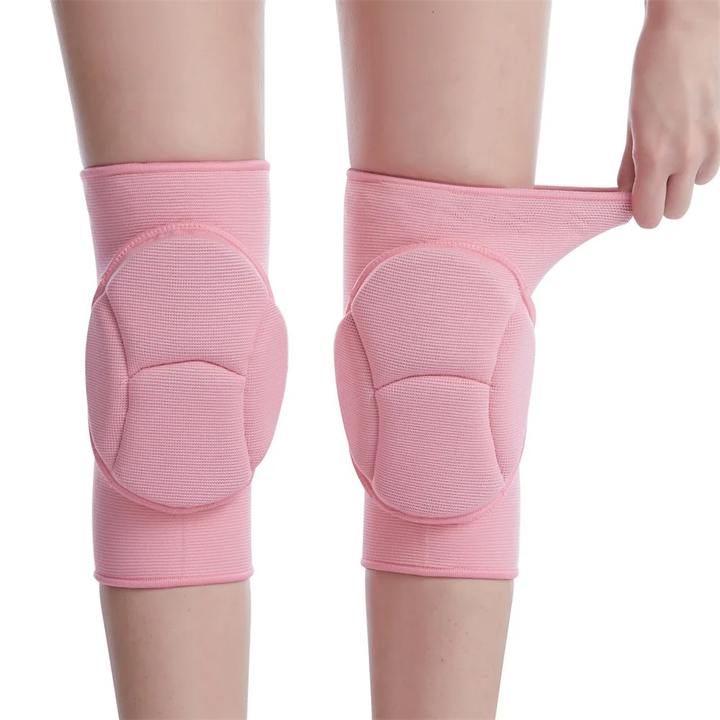 1Pair Sports Protective Knee Pads Thick Sponge Football Volleyball Extreme Sports Anti-Slip Collision Avoidance kneepad Brace