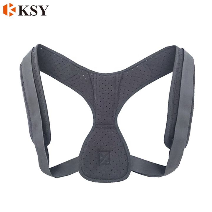 2021 Hot sale adjustable neoprene back brace Support bodywellness posture corrector for humpback