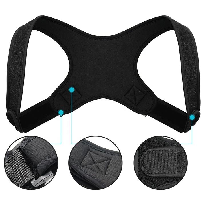 2021 KSY Hot Sale Adjustable Neoprene Back Support  Humpback Back Posture Corrector