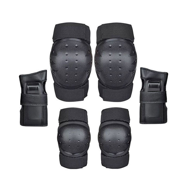 6pcs Set Kids Children Knee Elbow Pad Palm Protection Wrist Guards Protective Gears Kit for Safety Cycling Skating Snowboard Ski Quality Manufacturing Direct