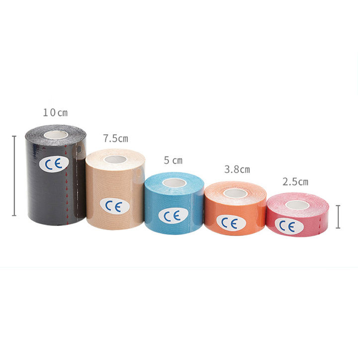 95% Cotton Waterproof Athletic Muscle Sports Kinesiology Tape High-Volume Manufacturing Trade