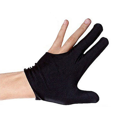 Absorbent Billiard Gloves Billiard Cue Glove Sport Pool Accessory Three Fingers Left Right Hand Billiard Cue Glove China Wholesale Factory Outlet