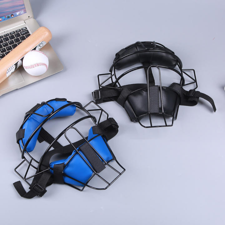 Adjustable Alloy Softball Mask Helmet Protection Face Baseball Sports Baseball Helmet Baseball Mask for adult kids