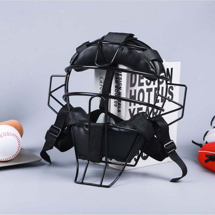 Adjustable Alloy Softball Mask Helmet Protection Face Baseball Sports Baseball Helmet Baseball Mask for adult kids